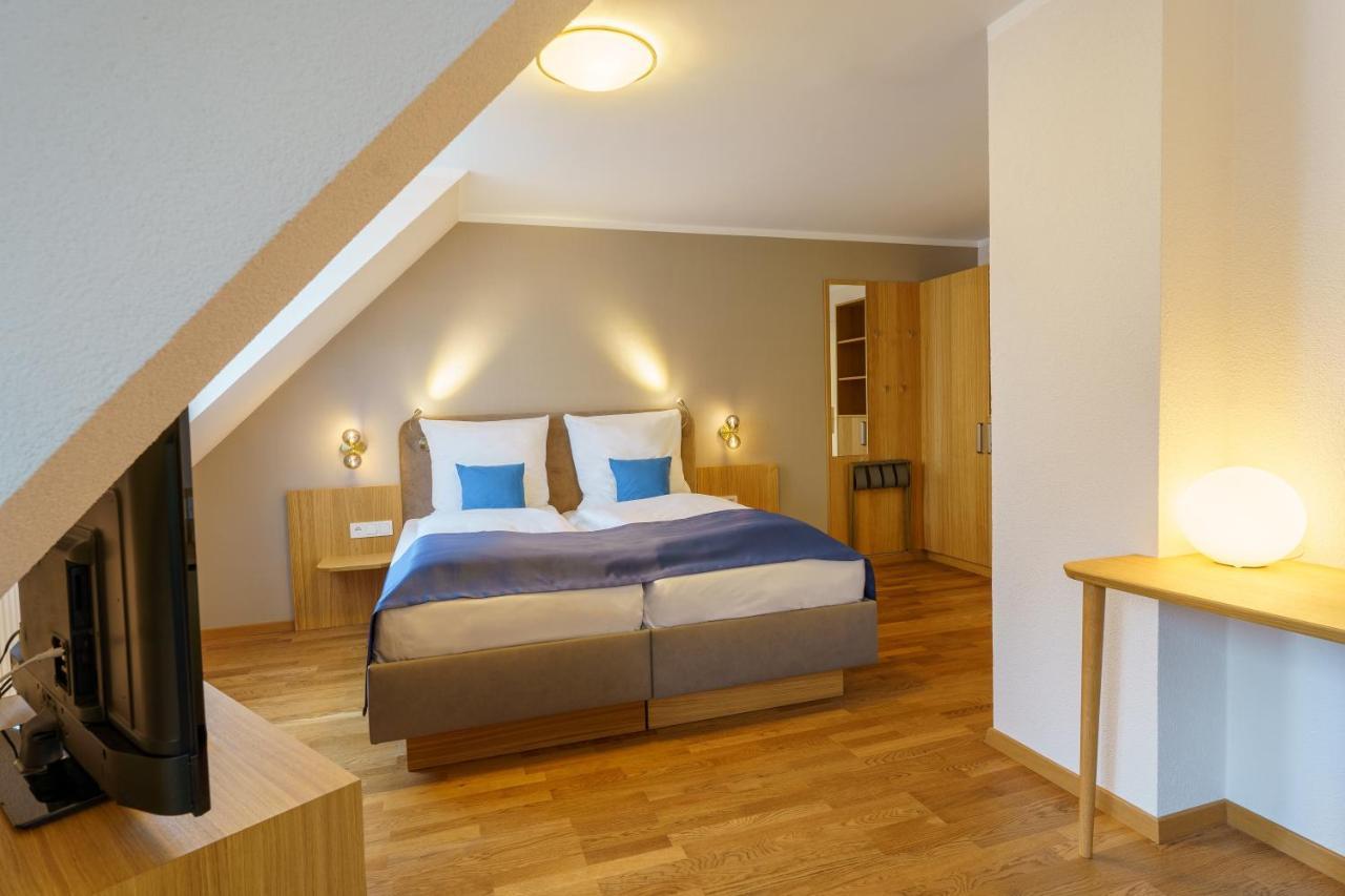 Hotel Wilder Mann Meersburg Bagian luar foto